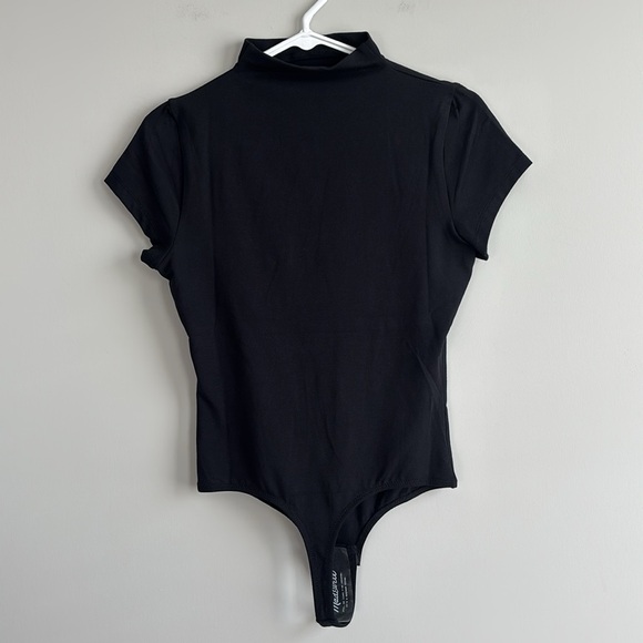 Madewell Mockneck Thong Bodysuit - Picture 4 of 11